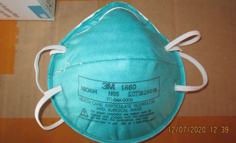 Millions of fake N95 masks shipped to multiple states, feds say