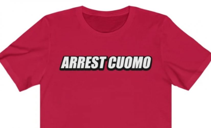 ‘Arrest Cuomo’ T-shirts a hit at CPAC