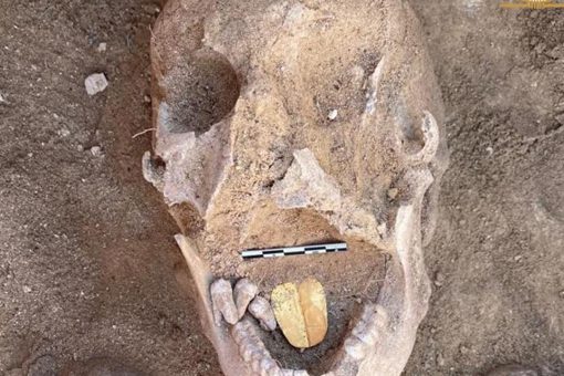 Archaeologists in Egypt uncover 2,000-year-old mummy with gold tongue