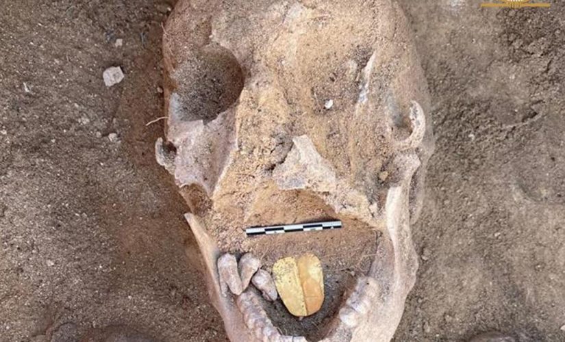 Archaeologists in Egypt uncover 2,000-year-old mummy with gold tongue