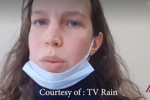 Russian woman, 21, details frightening treatment by police after anti-Putin protests