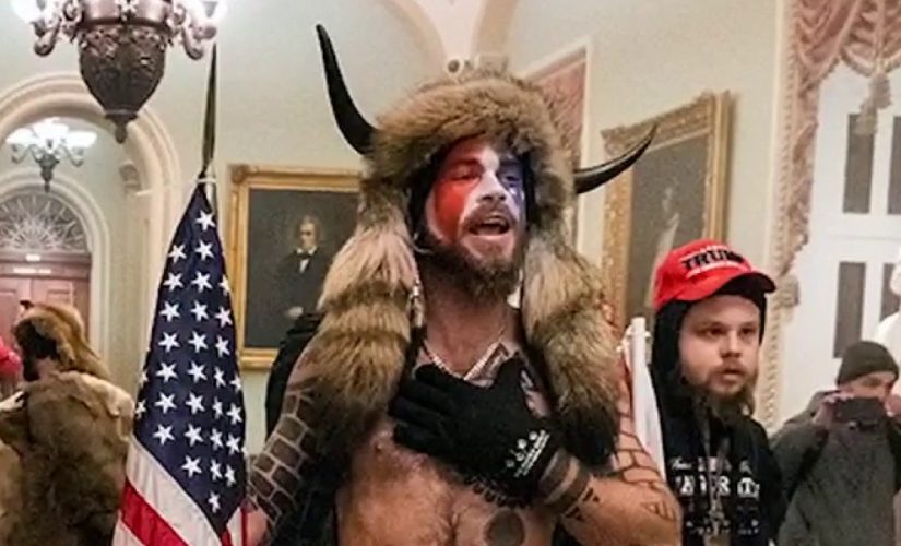 Man who wore horns at Capitol lost 20 pounds in custody: lawyer