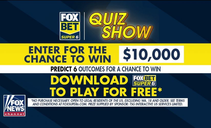 FOX Bet Super 6 app offering $10,000 in Quiz Show game on sports, politics and more