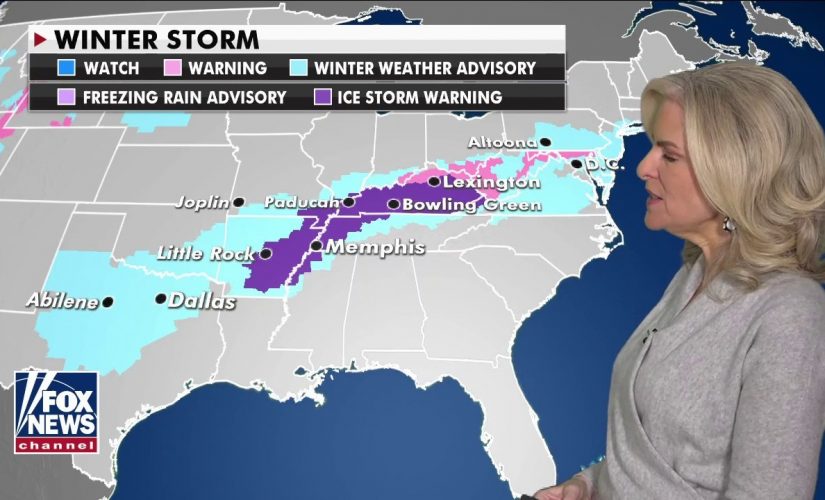 Southern US braces for coldest air in years
