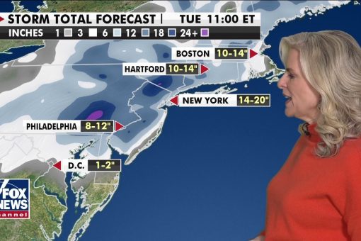 Winter storm bringing heavy snow, strong winds to Northeast