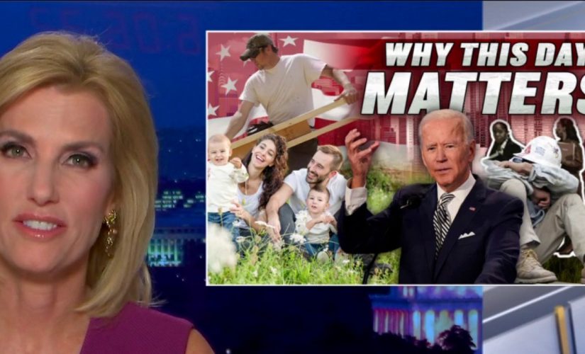 Ingraham: Biden and his ‘control freaks’ want to keep Americans ‘under their thumbs for as long as possible’