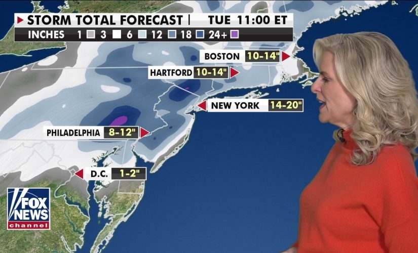 Winter storm bringing heavy snow, strong winds to Northeast