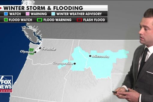 Temperatures are climbing in the South while parts of Northeast to see snow
