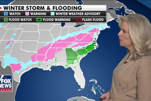 Major winter storm is crawling across Eastern US