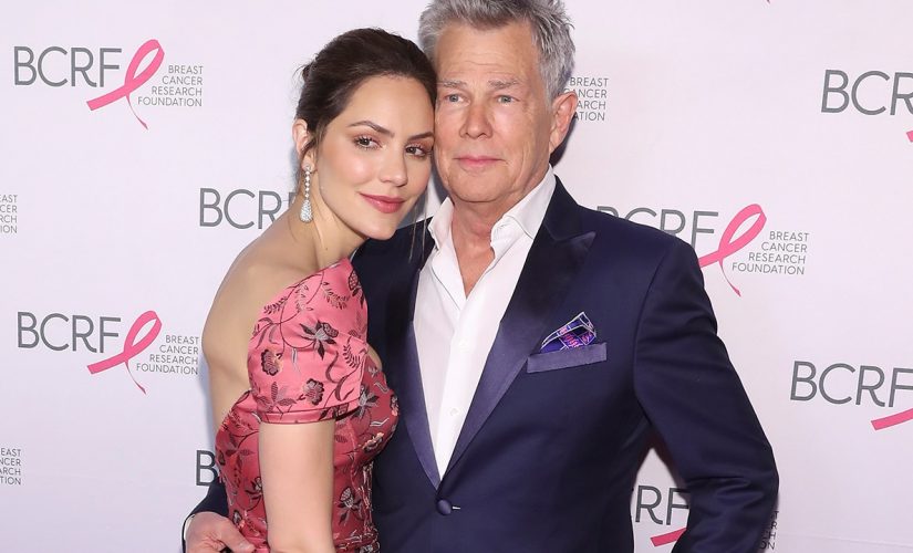 Katharine McPhee, David Foster welcome first child together