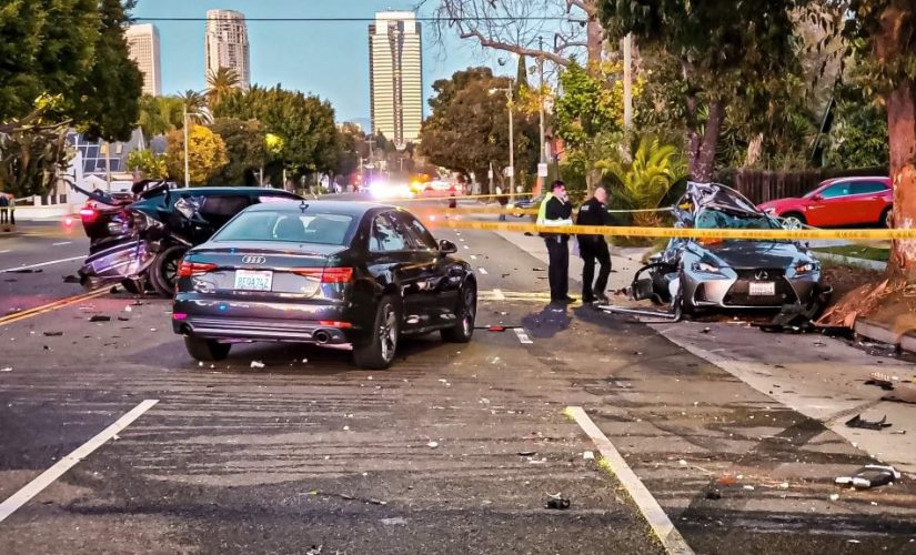 Teen Lamborghini driver was speeding during LA wreck that killed woman, family claims: report
