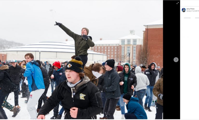 Liberty University president apologizes for massive snowball fight with no masks, social distancing