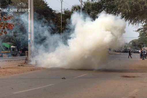Burma protest against military coup leaves at least 2 dead, dozens injured