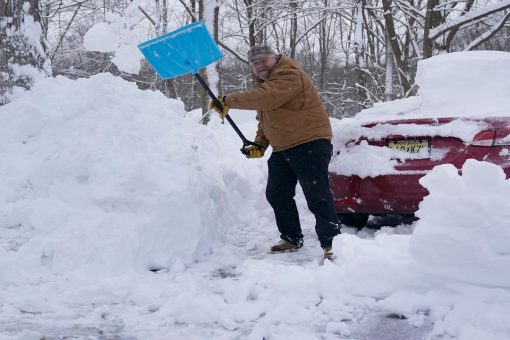 Nor’easter appears to have broken this state’s 122-year-old snow record