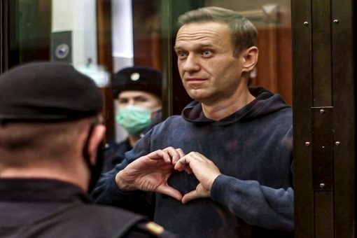 Russia blasts criticism of Putin critic Navalny’s prison term as 1,400 more protesters arrested