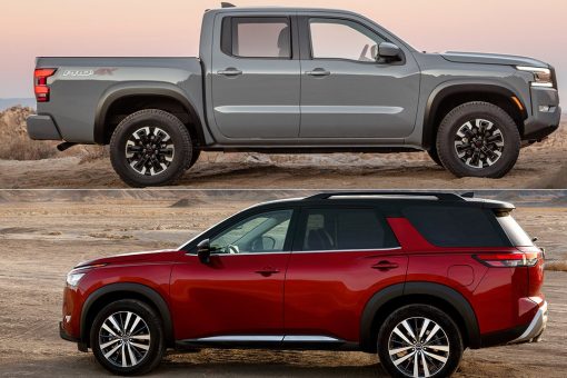 2022 Nissan Frontier pickup and Pathfinder SUV revealed