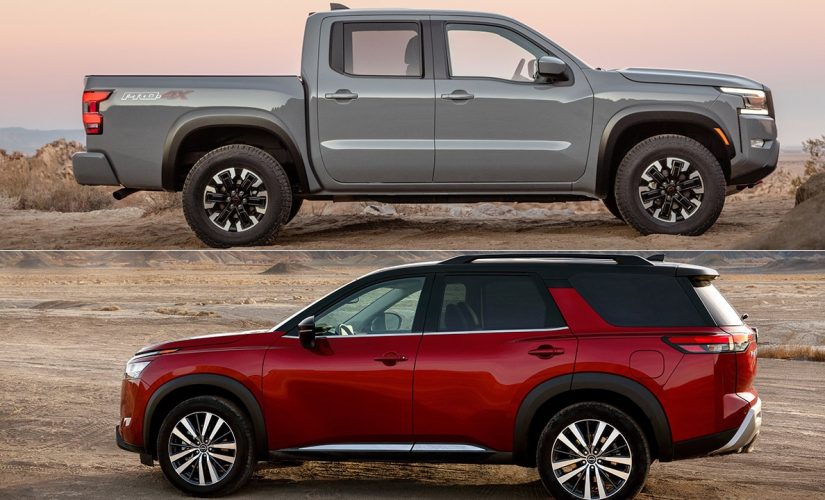 2022 Nissan Frontier pickup and Pathfinder SUV revealed