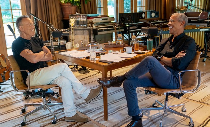 Bruce Springsteen, Barack Obama launch podcast together