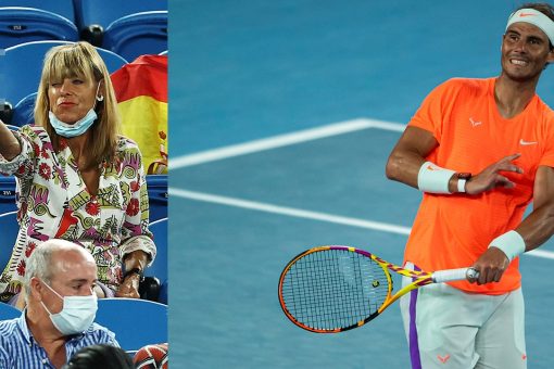 Australian Open heckler flips off Rafael Nadal, gets escorted out as tennis star laughs in bewilderment