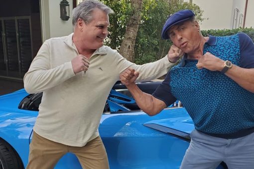 Sylvester Stallone bought a Chevrolet Corvette Stingray