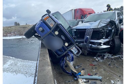 Montana massive 30 car pile-up blamed on icy bridge