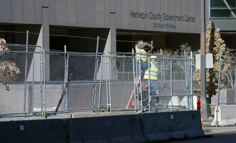 Minneapolis courthouse turned into fortress for George Floyd murder trial