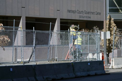 Minneapolis courthouse turned into fortress for George Floyd murder trial