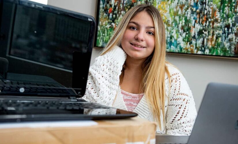 NYC 12-year-old donates 200 laptops to students through GoFundMe