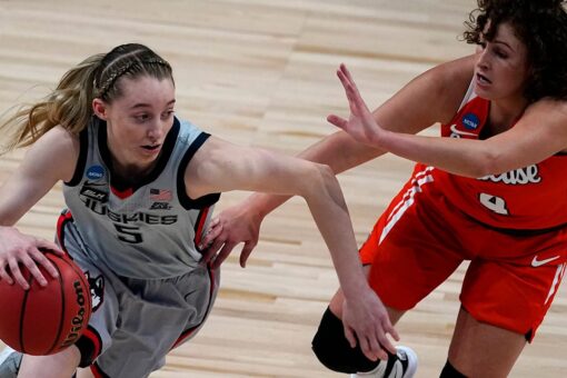 Iowa’s Clark, UConn’s Bueckers dominating women’s tourney