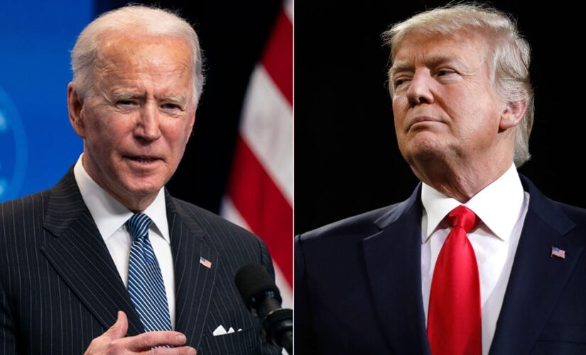 Biden jabs at Trump during primetime speech on coronavirus plans