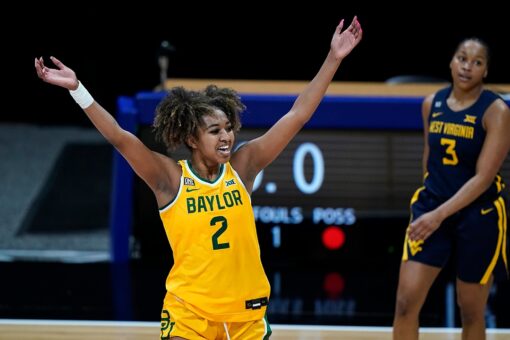 Baylor beats West Virginia 76-50 for Big 12 crown