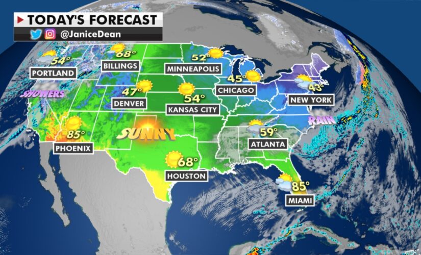National weather forecast: Rain, snow flurries expected as severe storm system moves offshore