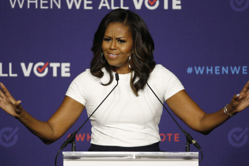 Michelle Obama warns that ‘our democracy remains under attack’ by state officials