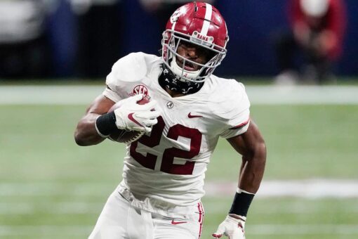 NFL Draft prospect Najee Harris drives 9 hours to support teammates at Alabama’s Pro Day