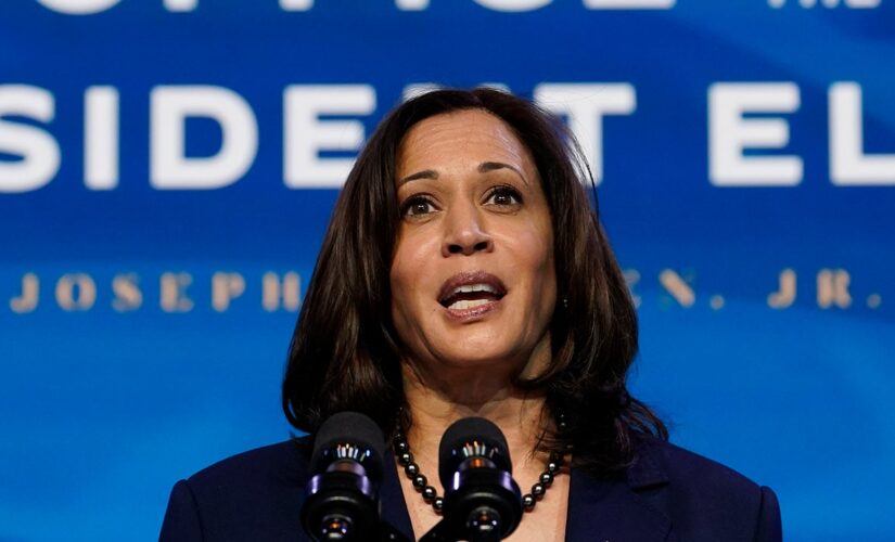 Harris, in apparent swipe at Trump, says people ‘with the biggest pulpits’ spewed hate toward Asian Americans