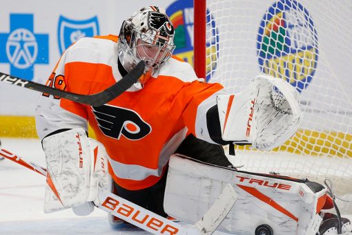 Hart stops 28 shots; Flyers blank Sabres 3-0 again