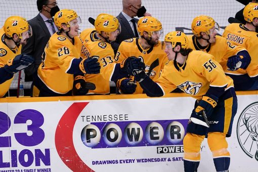 Saros stops 28 and Predators defeat Blue Jackets 3-1
