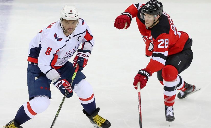 Ovechkin scores game-winner as Capitals sweep Devils 3-2