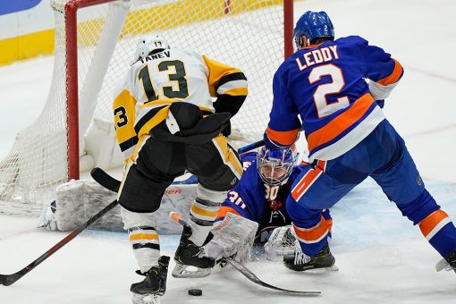 Islanders blank Penguins 2-0 behind rookie Sorokin