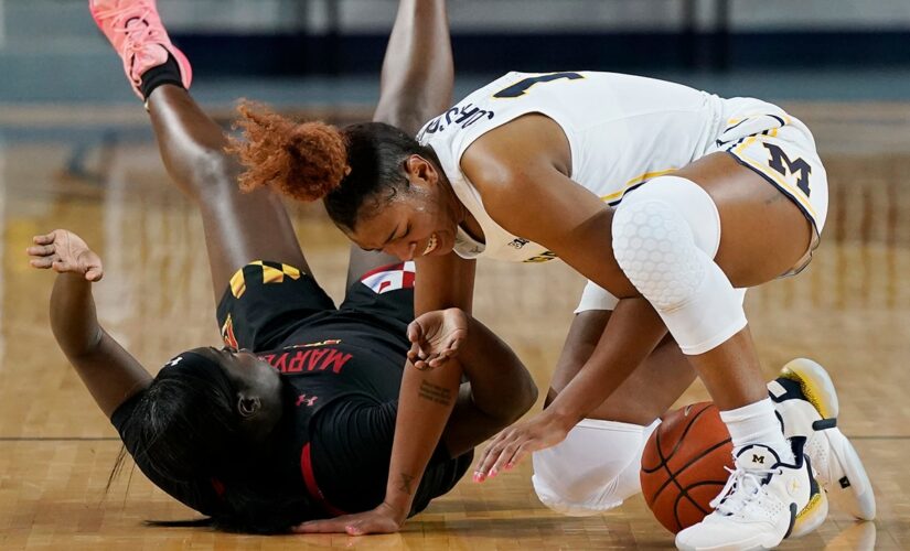 No. 8 Maryland beats Michigan, clinches share of B10 title