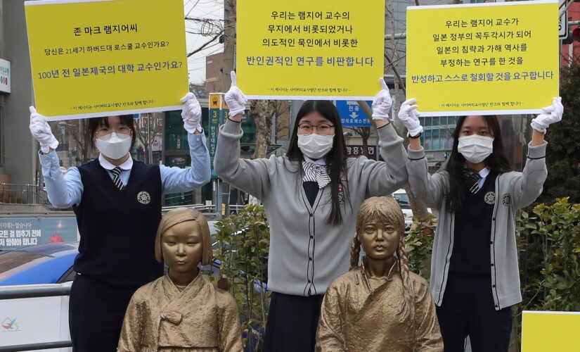 Harvard professor ignites uproar over ‘comfort women’ claims