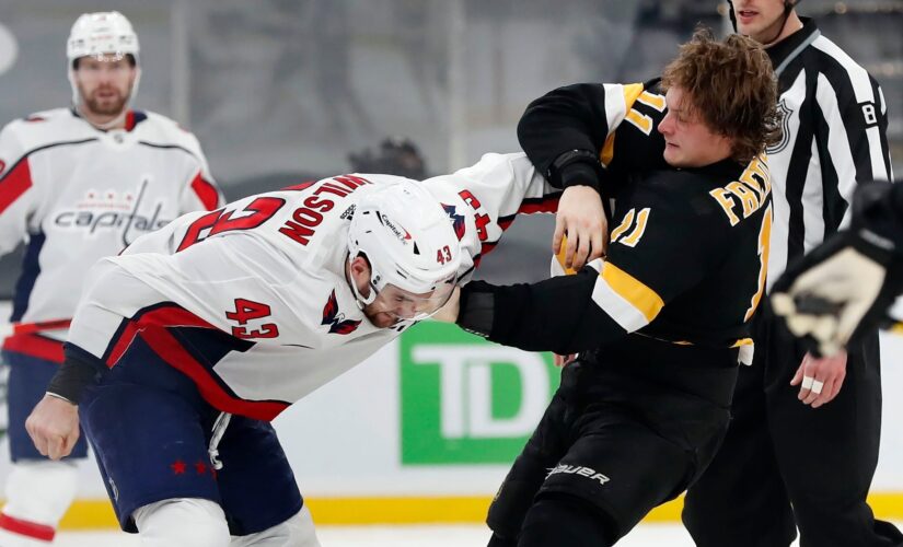 Capitals’ Tom Wilson gets in-person hearing after hit on Bruins’ Brandon Carlo sends him to the hospital