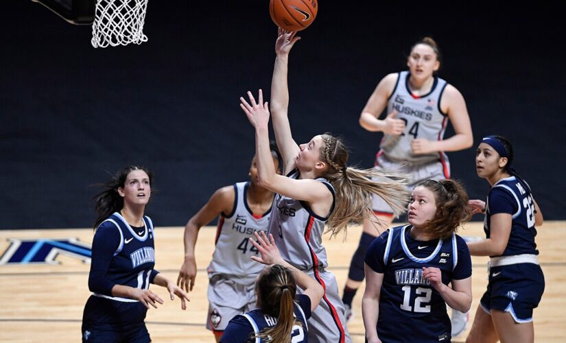 No. 1 UConn beats Villanova 84-39 in Big East semifinal