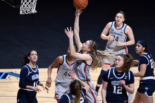 No. 1 UConn beats Villanova 84-39 in Big East semifinal