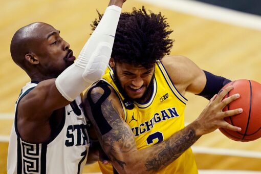 Michigan State beats No. 2 Michigan 70-64, boosts NCAA hopes