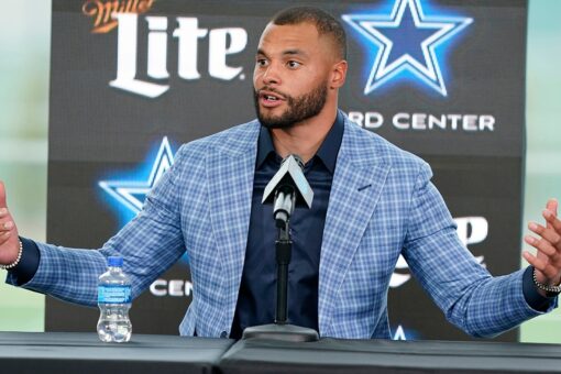 ‘Healthy’ Prescott signs richest contract in Cowboys history