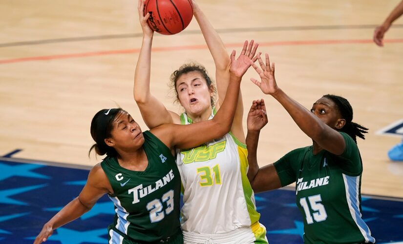 No. 20 South Florida women hold off Tulane in AAC semis