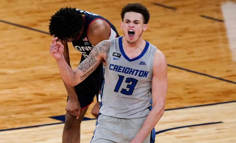 No. 17 Creighton tops UConn 59-56 to reach Big East finals