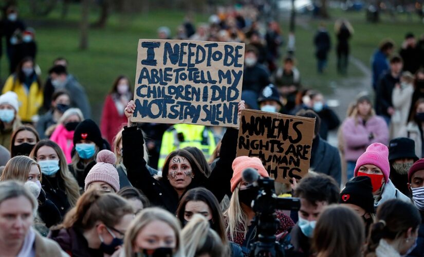 London police criticized for clashes with Sarah Everard mourners; Kate Middleton visited hours earlier