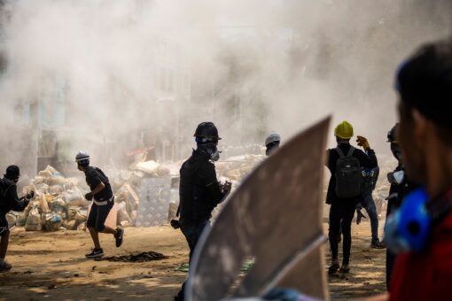 Martial law imposed in parts of Burma city as deaths rise